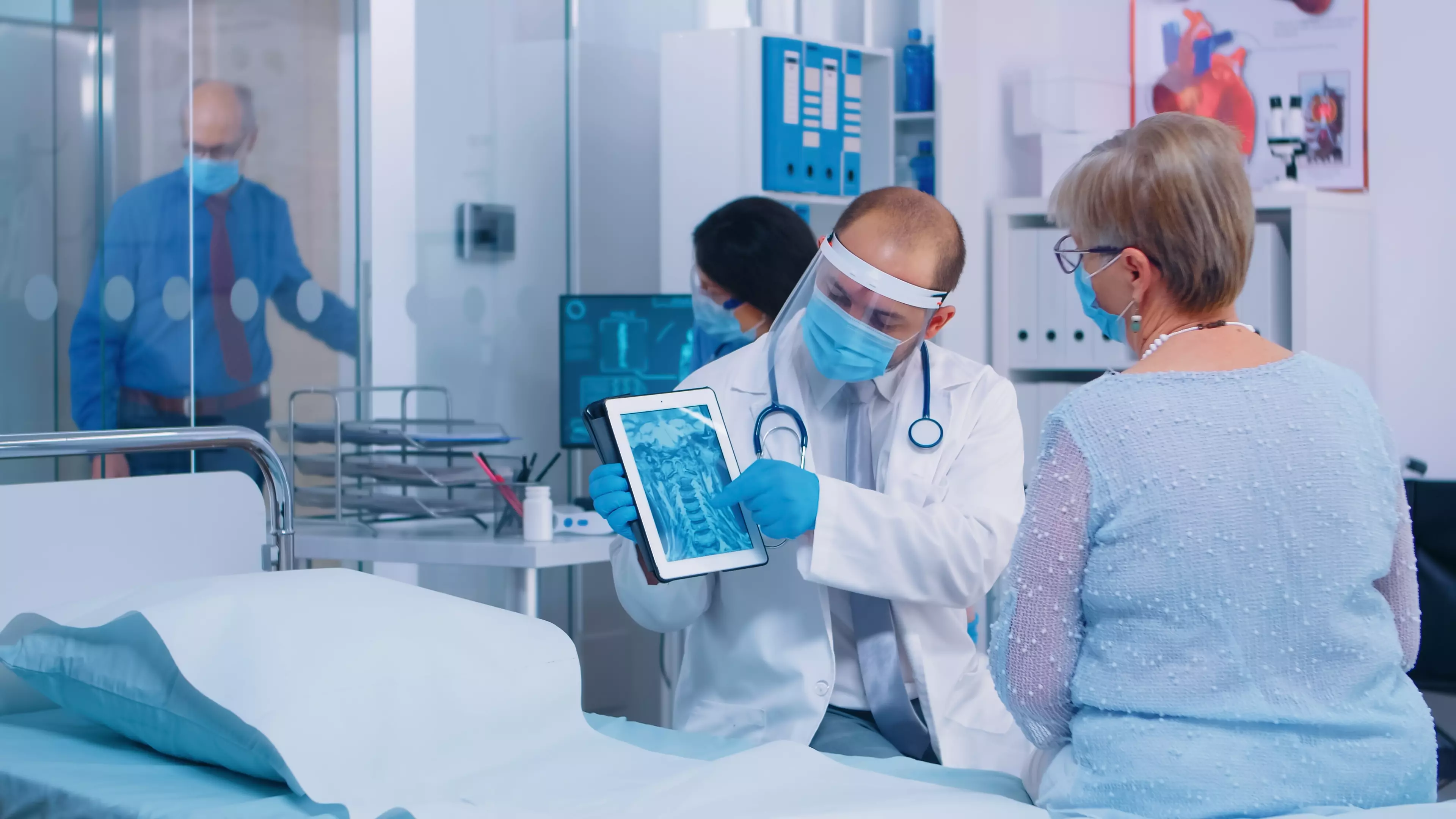 Imagen sobre telerradiología
